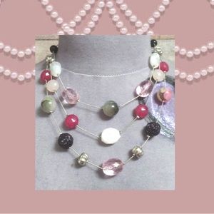 NY Beautifully Beaded Necklace